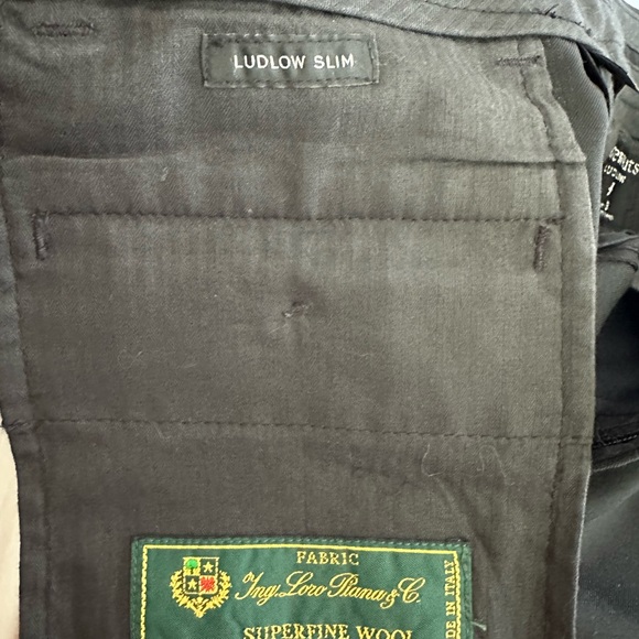 Boys' slim Ludlow suit pant in Italian wool - Picture 3 of 4